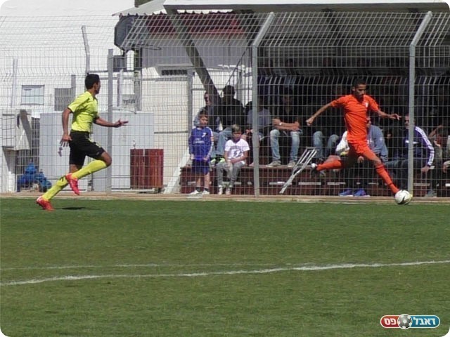 נס ציונה פתחה בסערה. לוי פורץ (שקד מורג)